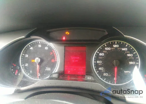 2010 Audi A4 2.0T Premium from USA, damaged, VIN WAUAFAFL3AN052573